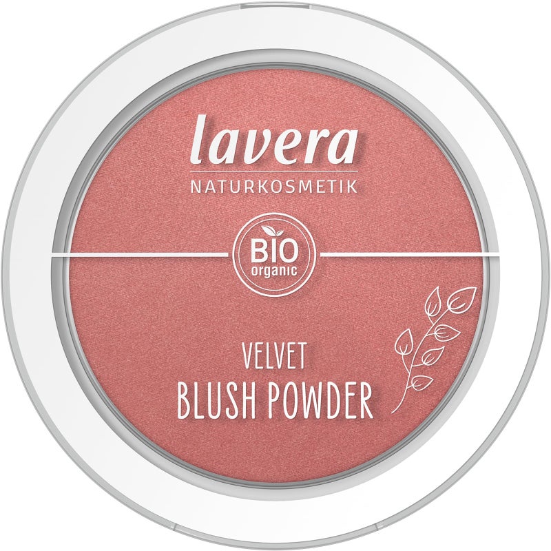 lavera Velvet Blush Powder Pink Orchid 02 pink almond oil vitamin E shimmering velvety texture 1 x 5g - Image 2
