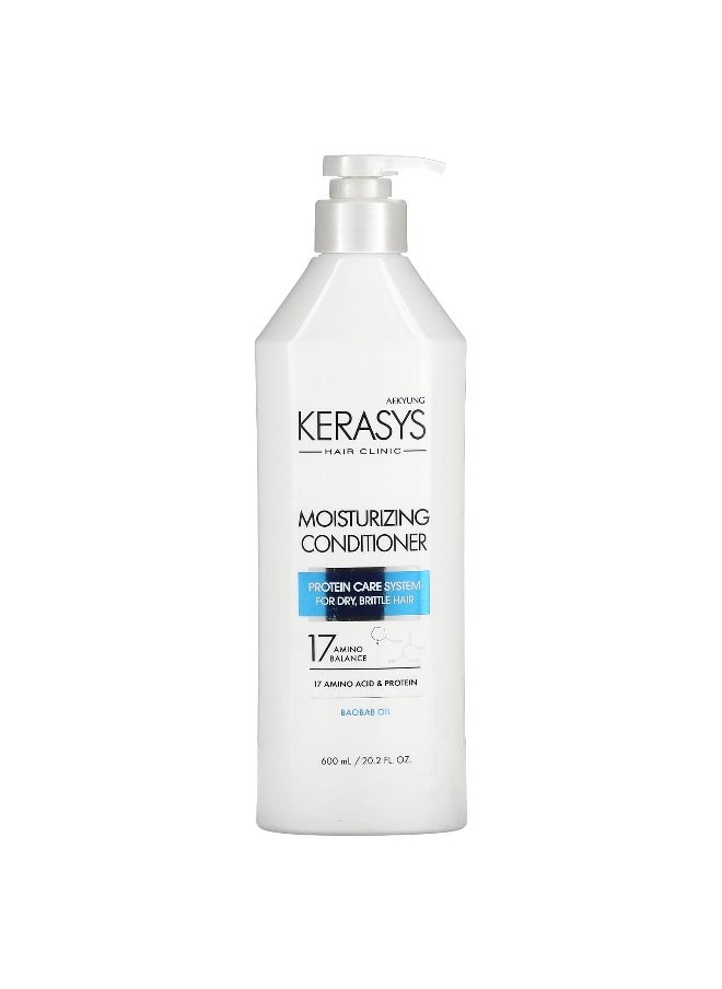 Kerasys Kerasys, Moisturizing Conditioner, For Dry, Brittle Hair, 20.2 fl oz (600 ml)  - Image 1