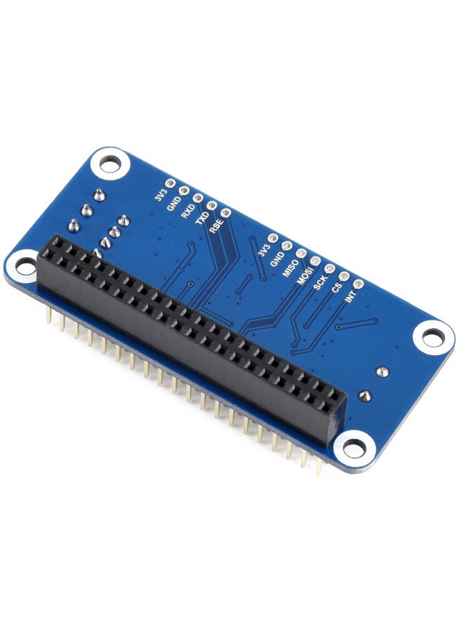 Waveshare - RS485 CAN HAT for Raspberry Pi 4B/3B+/3B/2B/B+/A+/Zero/Zero W/WH/Zero 2W, Long-Distance Communication via RS485/CAN Function Onboard CAN Controller MCP2515 via SPI Interface Transceiver SIT65HVD230DR - Image 1