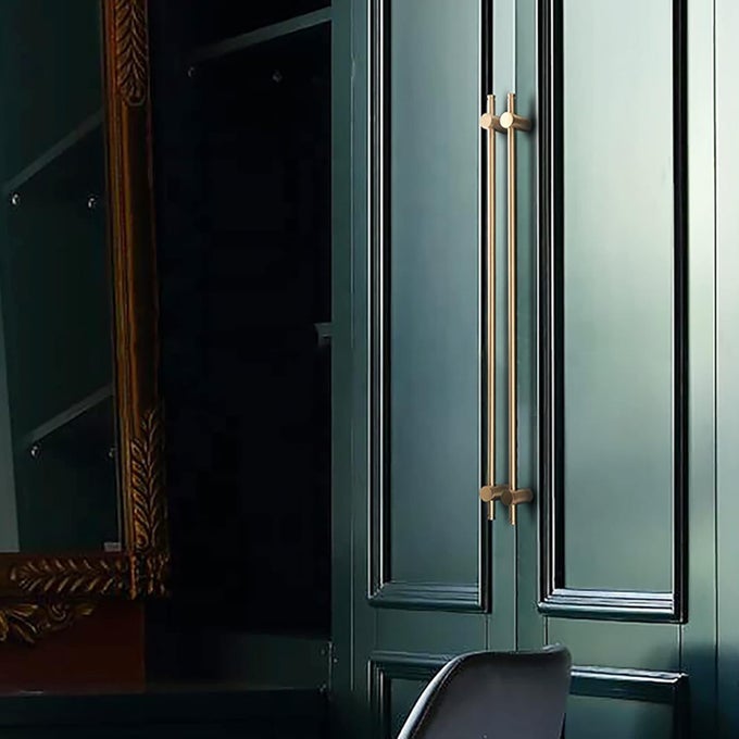 B00811000 LENGHTHEN KITCHEN CABINET PULLS AND KNOBS BRASS UNUSUAL DOOR KNOBS ROOSTER CABINET KNOBS ADJUSTING HANDLE PACK OF 1GOLD