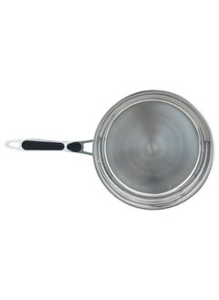 RUOQI Stainless Steel Frying Pan with Silicone Handle 26cm  - Image 2