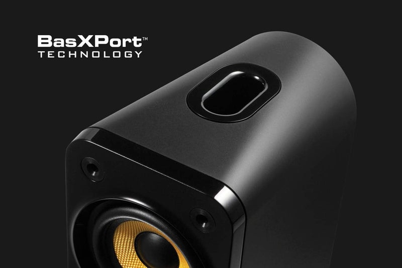 Creative نظام مكبرات الصوت المتعددة الوسائط Creative GigaWorks T40 Series II 2.0 مع تقنية BasXPort، أسود - Image 2
