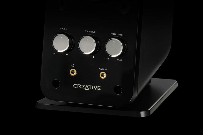 Creative نظام مكبرات الصوت المتعددة الوسائط Creative GigaWorks T40 Series II 2.0 مع تقنية BasXPort، أسود - Image 3