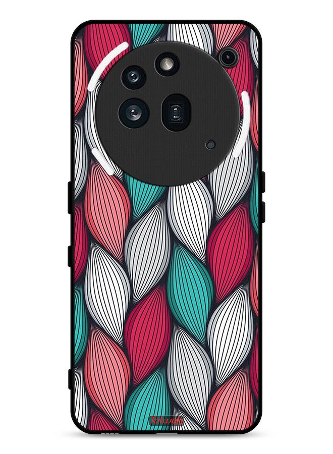 Tolwak Nothing Phone (3a) Pro Protective Case Cover Feather Pattern - Image 1