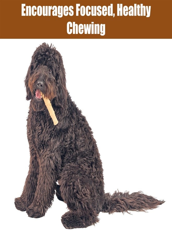 SPOT Bam-Bones Plus Bamboo Stick - Bamboo Fiber & Nylon, Durable Long Lasting Dog Chew for Aggressive Chewers - Great Toy for Adult Dogs & Puppies Under 90lbs, Non-Splintering, 9.5in, Chicken Flavor - Image 2