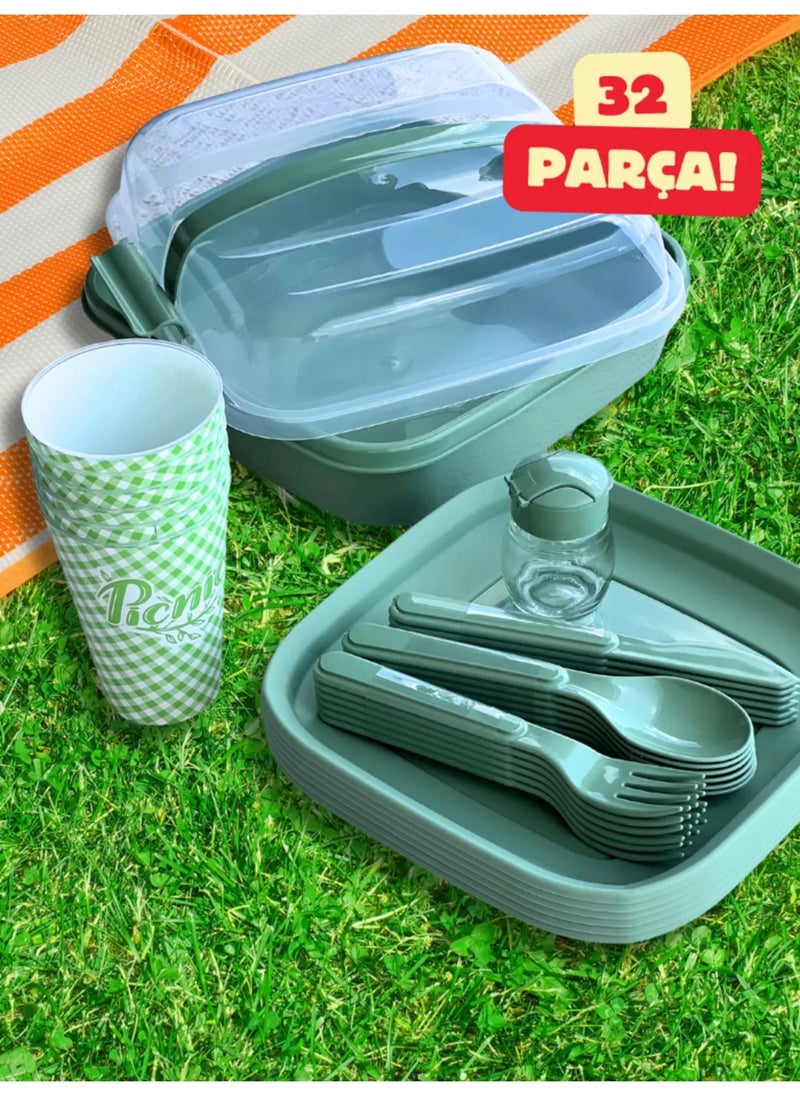 32 Piece Picnic Set - pzsku/Z0D007DC138F6F5F4A8DFZ/45/_/1741272588/e7beeb64-c35b-4cef-a283-b77d94f06e0b