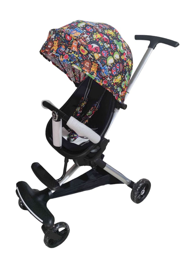 Lovely Baby Latest Design Traveller Stroller LB 6699 - Image 3