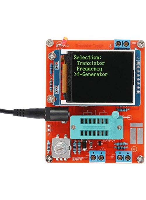 REES52 REES52 MRH1631426738275XW Multifunctional LCD GM328 Transistor Tester Diode Capacitance ESR Voltage Frequency Meter PWM Square Wave Signal Generator  - Image 3