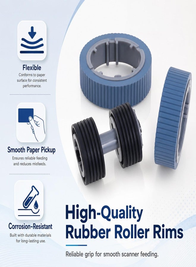 Hoqqf PA03670-0001 and PA03670-0002 Scanner Brake and Pick Roller Set - Image 3