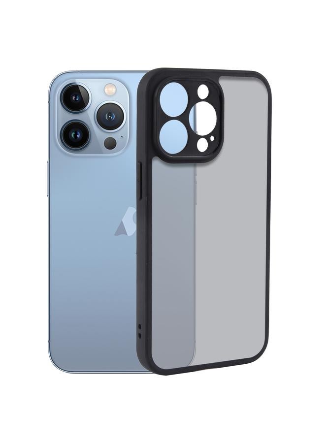 Zaboon Case For iPhone 13 Pro Fine Pore Matte Black TPU + PC Phone Case - Image 1