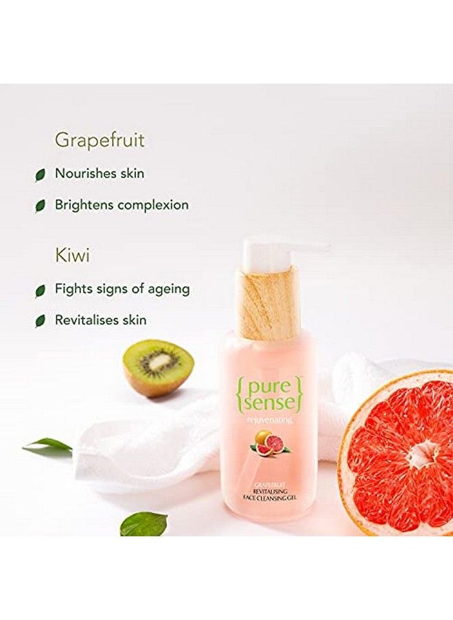 PureSense Rejuvenating Grapefruit Revitalising Face Cleansing Gel | Sulphate & Paraben Free | Cleanses Skin Nourishes Skin | 100 Ml  - Image 4