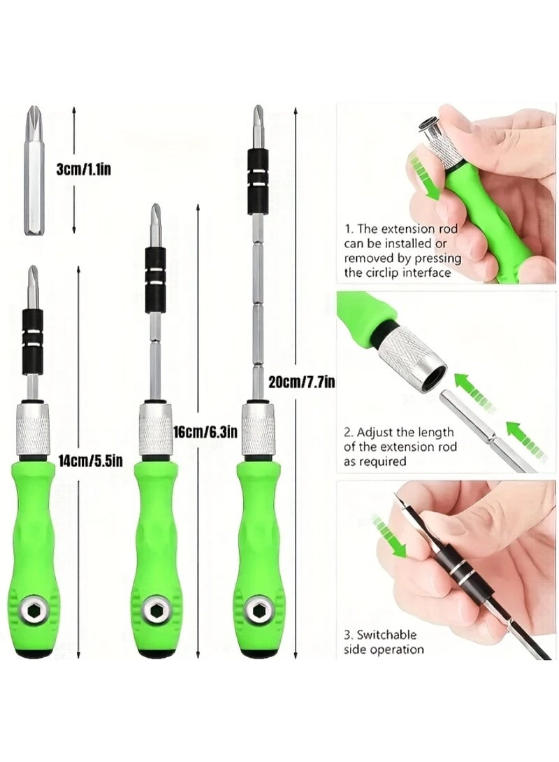 QUALITY 32 in 1 Precision Screwdriver Set - Mini Magnetic Phillips Flat Head Screwdriver for Repairing Cars, Furniture, Smartphones, Cameras and Small Tools  - Image 5