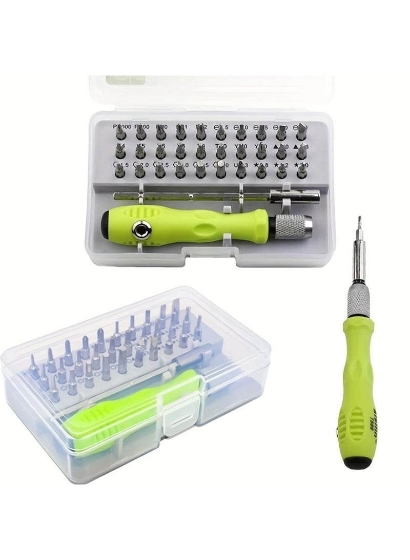 QUALITY 32 in 1 Precision Screwdriver Set - Mini Magnetic Phillips Flat Head Screwdriver for Repairing Cars, Furniture, Smartphones, Cameras and Small Tools  - Image 1