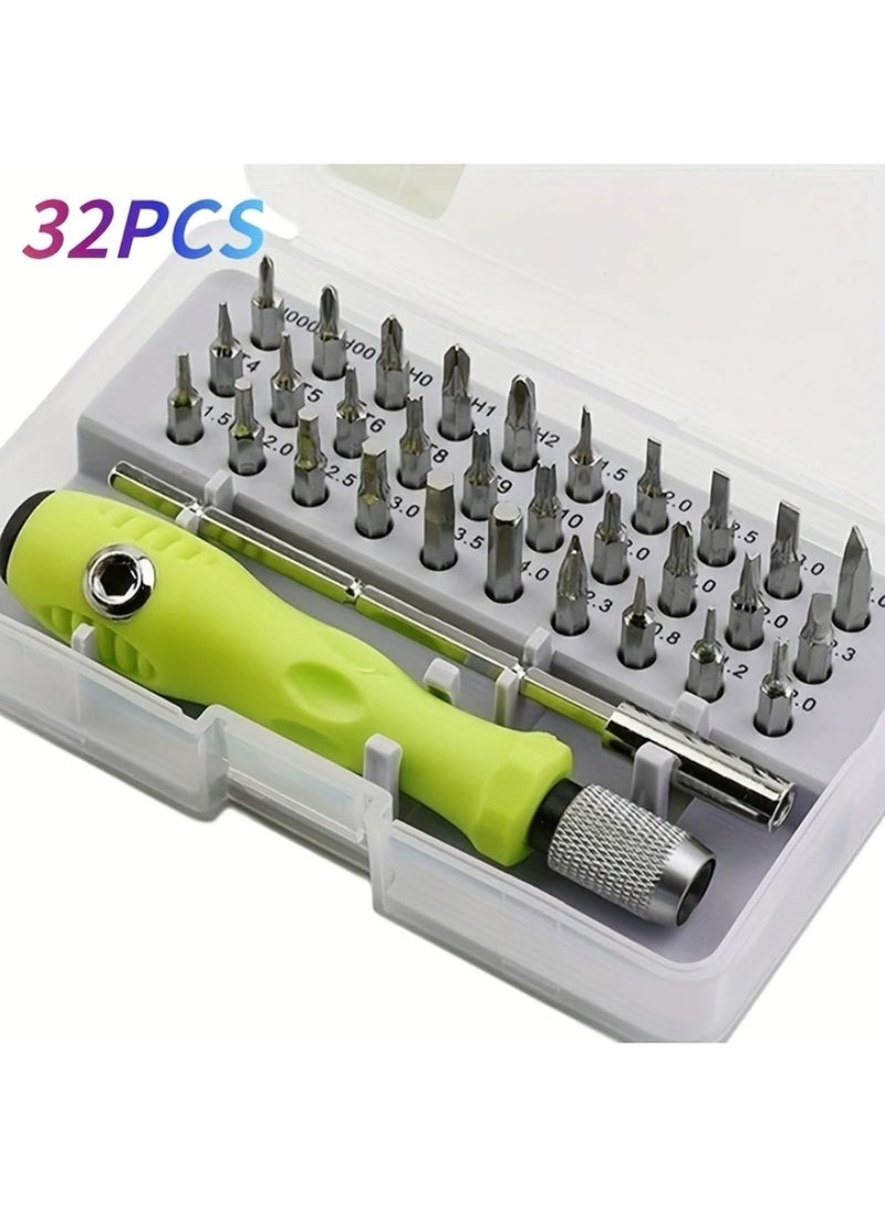QUALITY 32 in 1 Precision Screwdriver Set - Mini Magnetic Phillips Flat Head Screwdriver for Repairing Cars, Furniture, Smartphones, Cameras and Small Tools  - Image 2