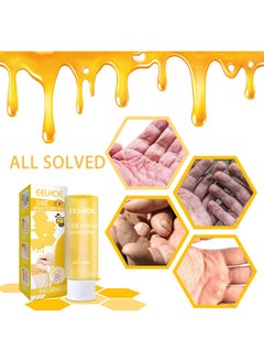 EELHOE 24K Gold Hands Care Paraffin Milk And Honey Moisturizing Peel Off Hand Wax Mask Hydrating Exfoliating Nourish Whitening Skin 30ML  - Image 5