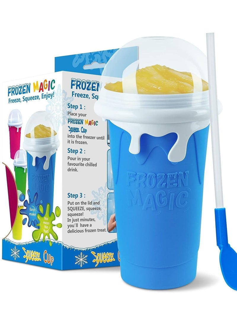 Generic - Slush Cup Magic Quick Frozen Slush Machine 500 Ml Slush Ice Cream Cup Slush Maker Smoothie Cup Frozen Slushy Cup Slushy Cup Freezer Cup For Smoothies - Image 1