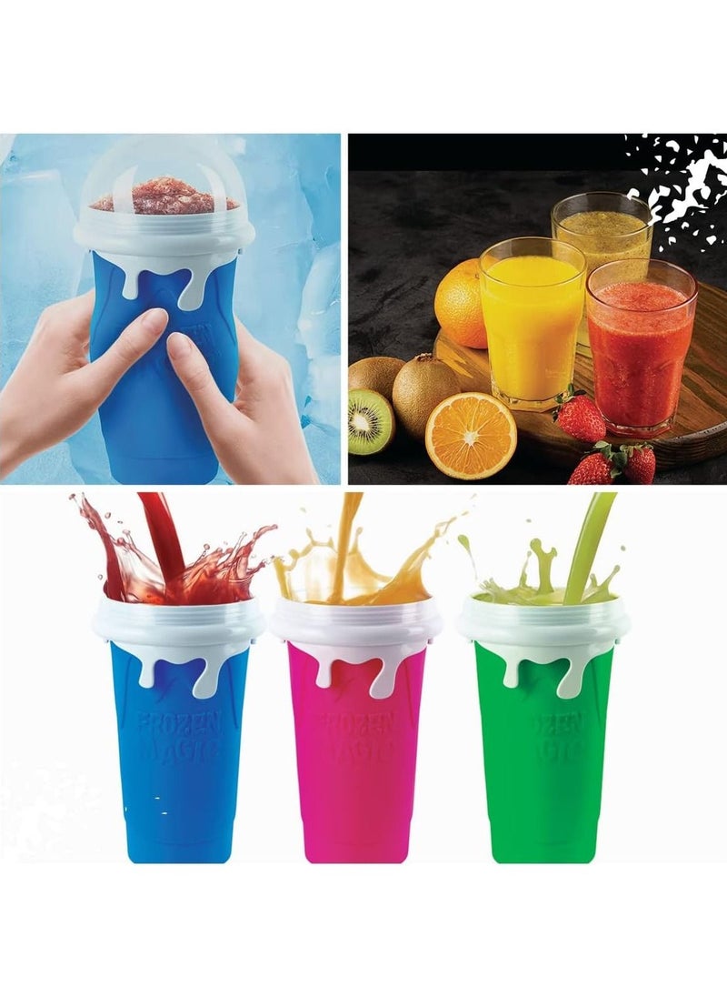 Generic - Slush Cup Magic Quick Frozen Slush Machine 500 Ml Slush Ice Cream Cup Slush Maker Smoothie Cup Frozen Slushy Cup Slushy Cup Freezer Cup For Smoothies - Image 1