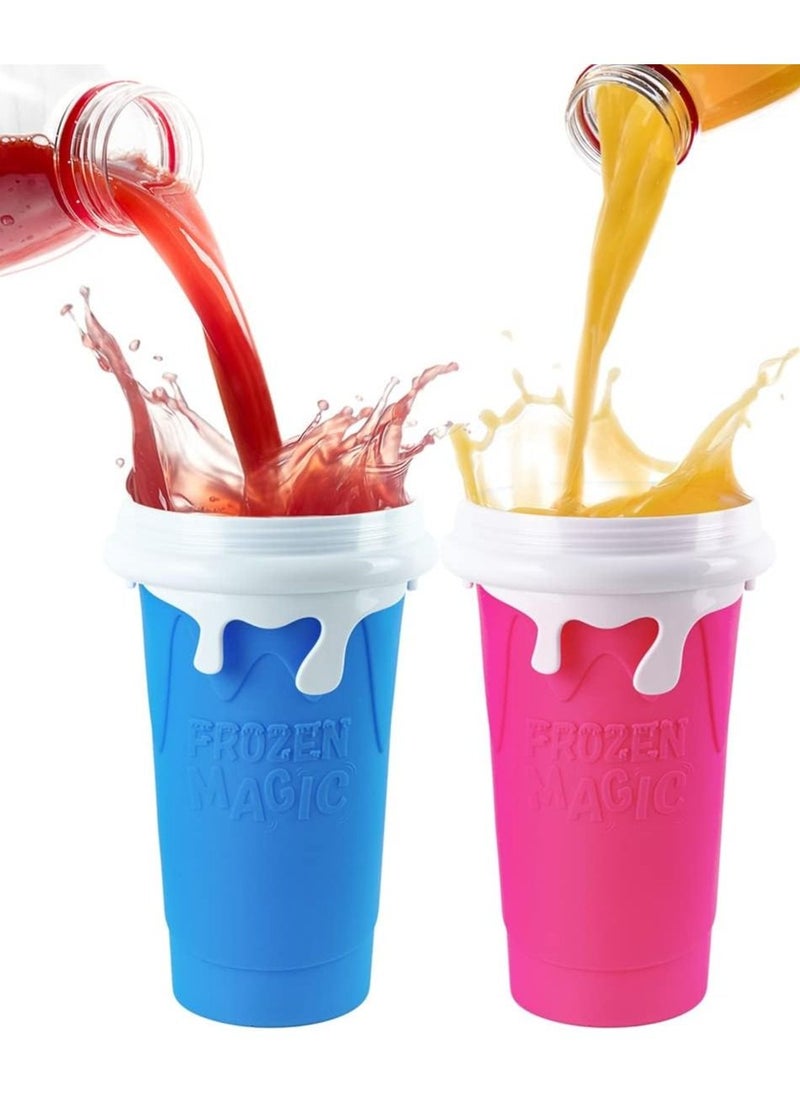 Generic - Slush Cup Magic Quick Frozen Slush Machine 500 Ml Slush Ice Cream Cup Slush Maker Smoothie Cup Frozen Slushy Cup Slushy Cup Freezer Cup For Smoothies - Image 1