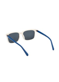 GUESS Boys UV Protection Rectangular Shape Plastic Sunglasses GU829424V52 - Lens Size: 52 Mm - White  - Image 3
