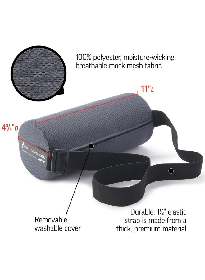 OPTP The Original Mckenzie Lumbar Roll By Optp Low Back Support For Office Chairs And Car Seats  - Image 4