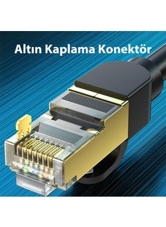 veggıeg veggieg Cat8 40GBPS 2000MHZ Stp RJ45 Ethernet Cable 3 Meters  - Image 2