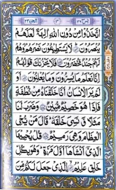 Generic Surah Yaseen medium size book in Arabic A610IDA  - Image 4