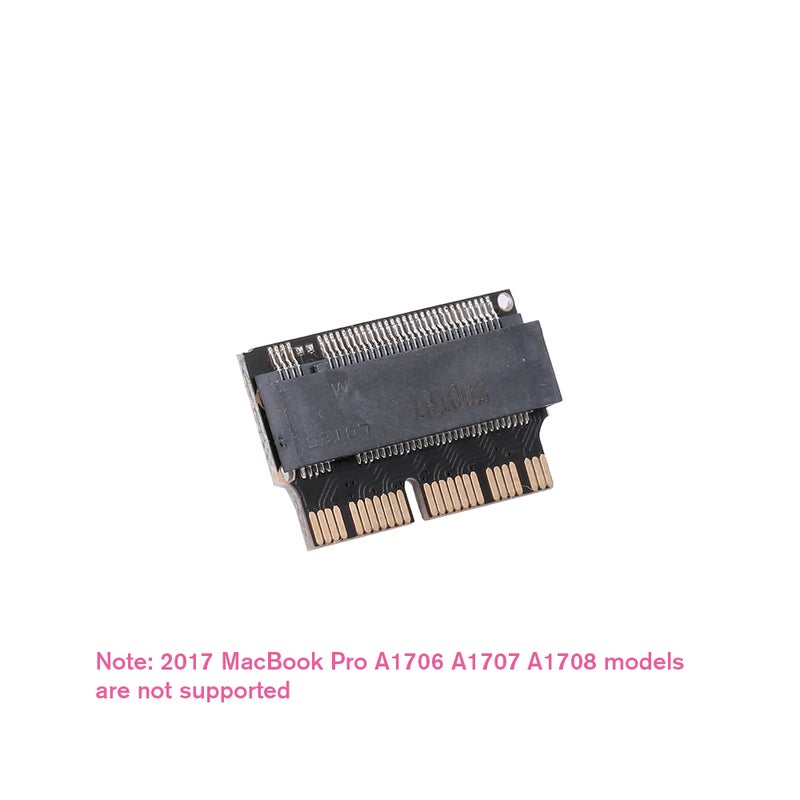 M.2 NVME SSD Adapter Convert Card For MacBook Air Pro Retina Black - Image 3