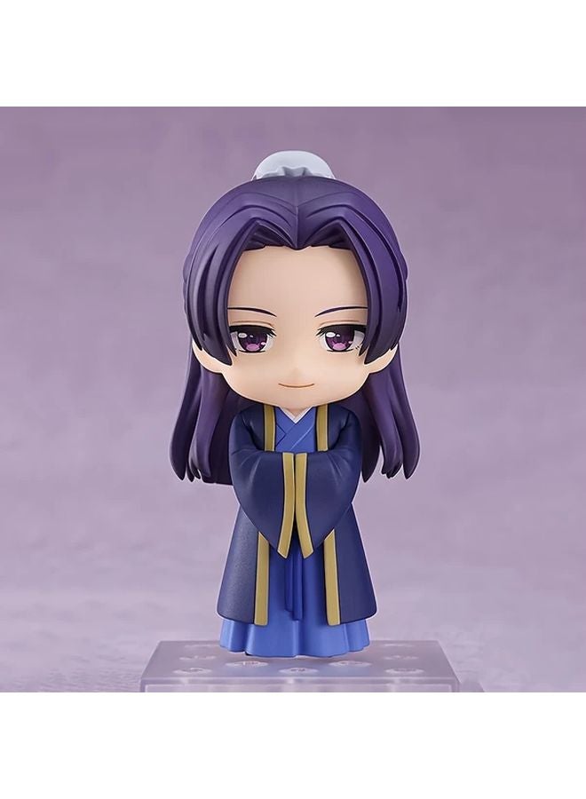 Anime Figure A196 Purple Haired Character Golden Accents Traditional Attire Collectible Statue - Image 4