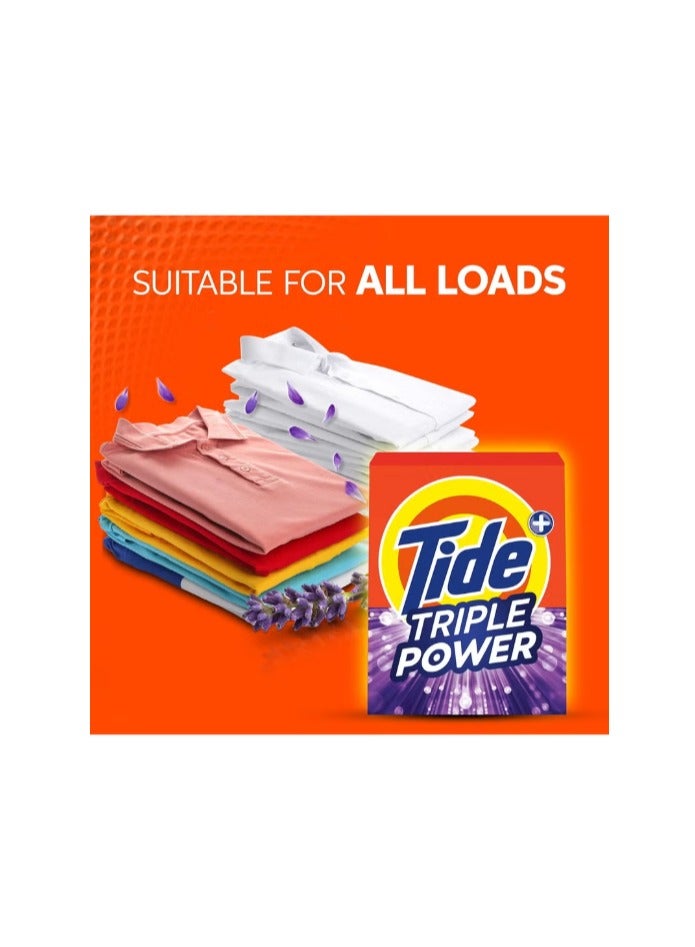 Tide Fast Action Laundry Detergent Powder with Lavender 2.25kg - Image 2
