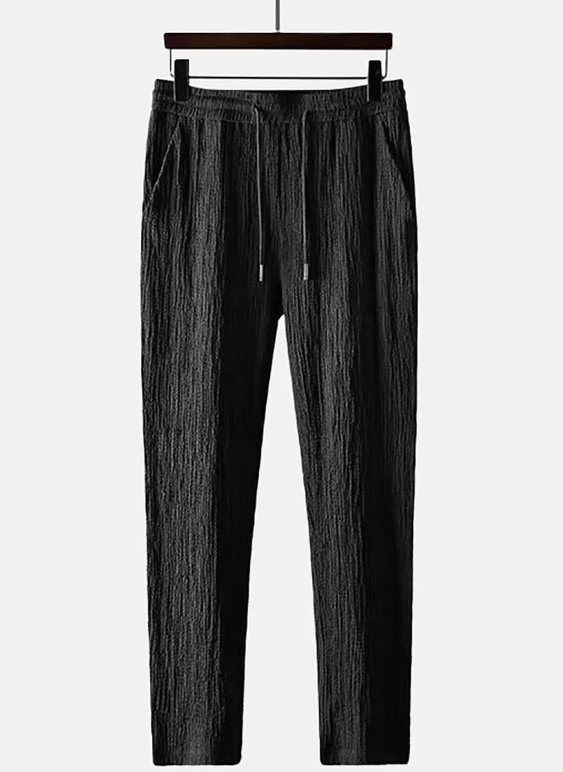 YUNIQEE Black Pyjamas With T-shirt