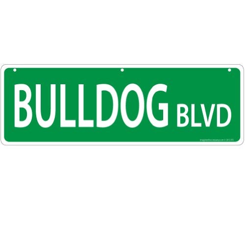 Imagine This Bulldog Street Sign - Image 2