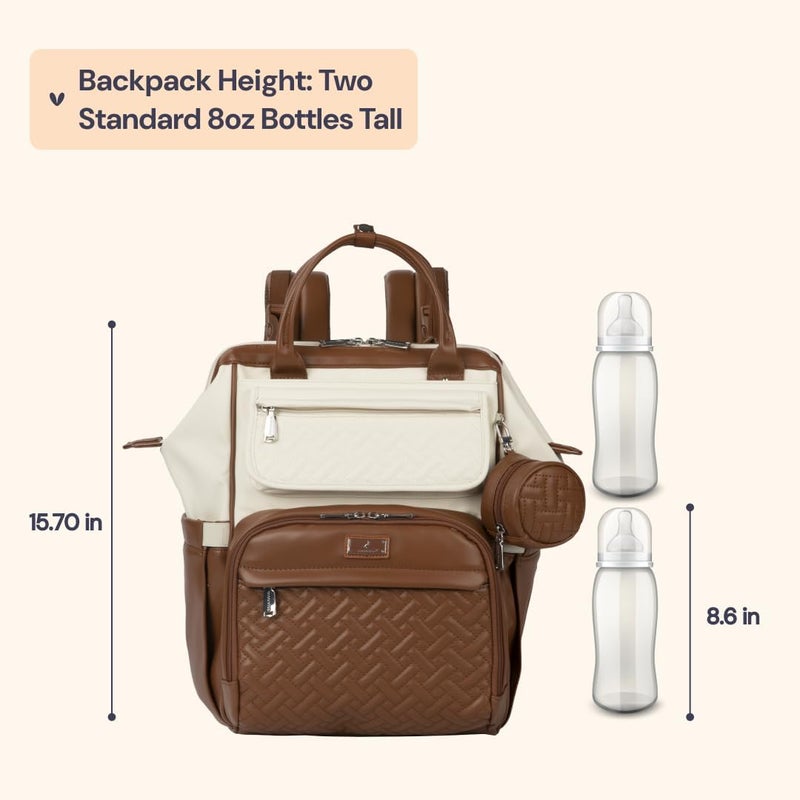 BabbleRoo Multifunction Diaper Bag Backpack - Image 2