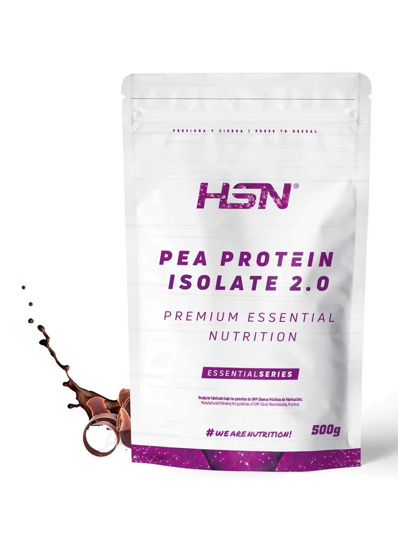 HSN Pea Protein Isolate 2.0 Chocolate 500g - Image 1