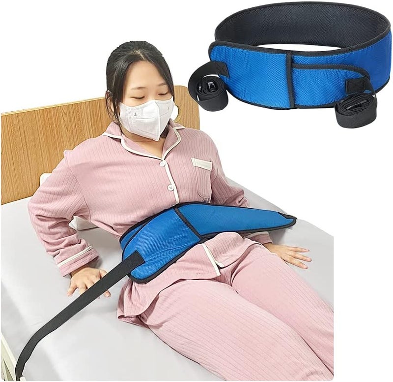 Blue Medical Restraint Belt for Seniors