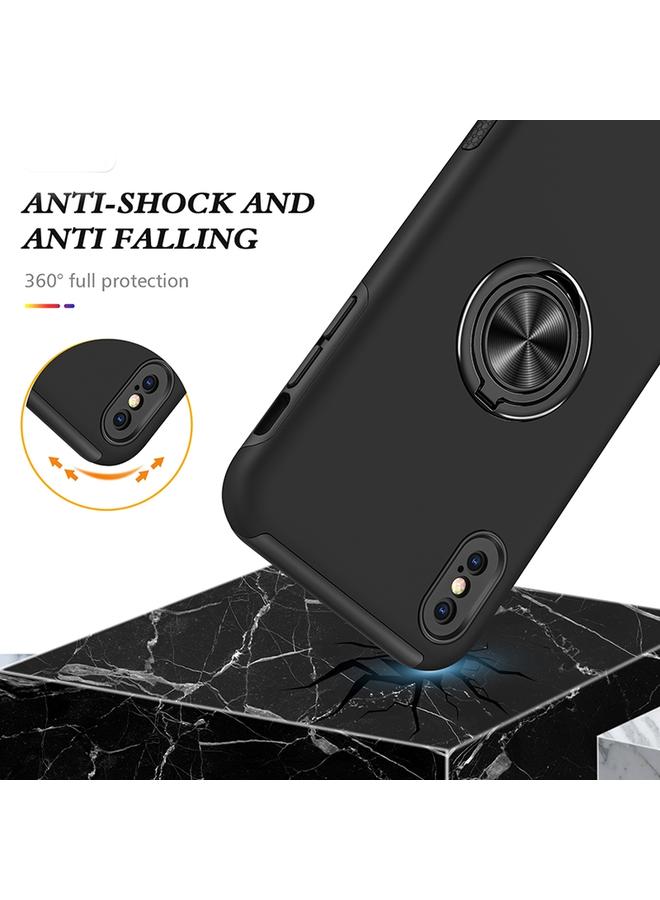 اس-توب جراب لهاتف iPhone XS Max مزود بحلقة مغناطيسية وحامل مضاد للصدمات - Image 3