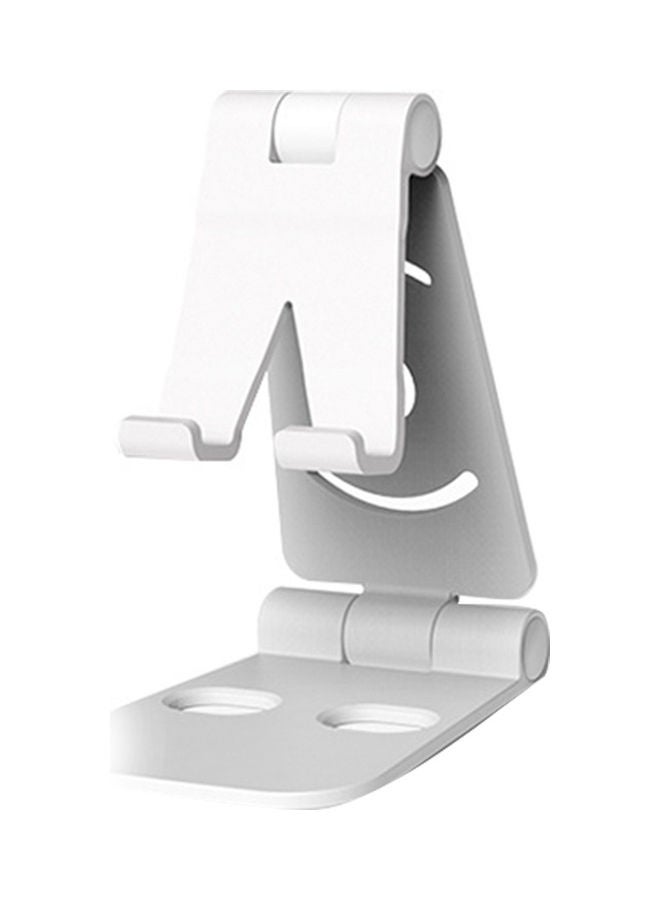 NIBEMINENT Foldable Universal Mobile Phone White - Image 1