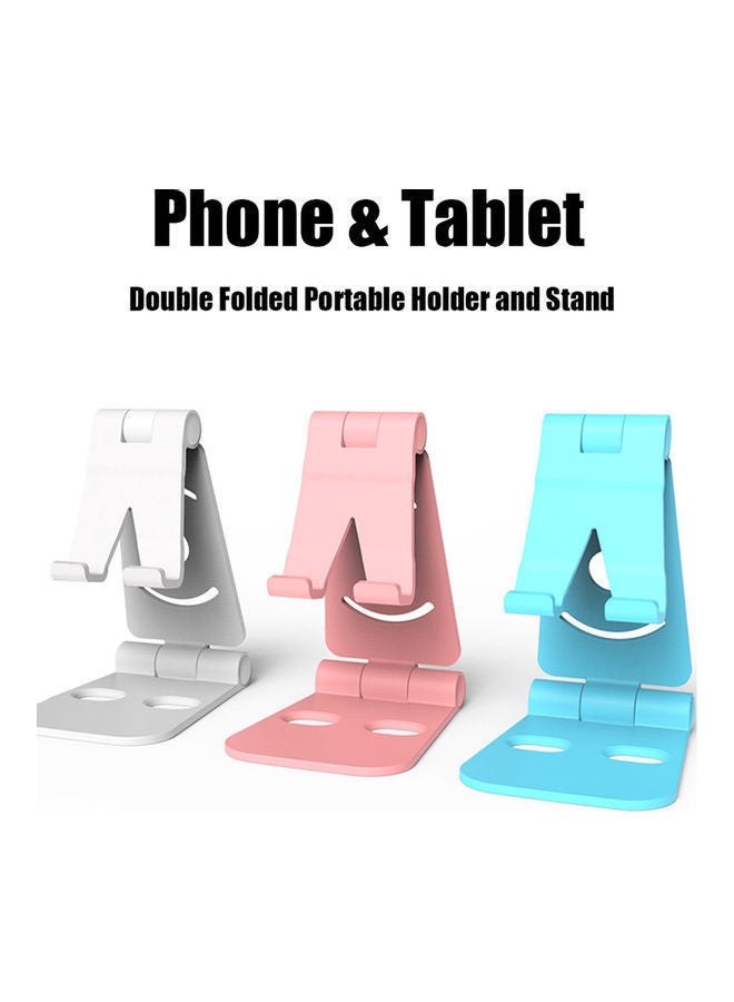 NIBEMINENT Foldable Universal Mobile Phone White - Image 3