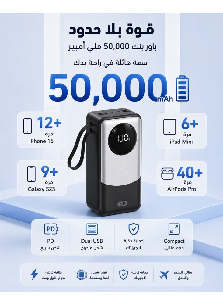 SP SP multi-port Power Bank 22.5W 50000mAh Z0D021AF2B7ABEBBBA1DBZ