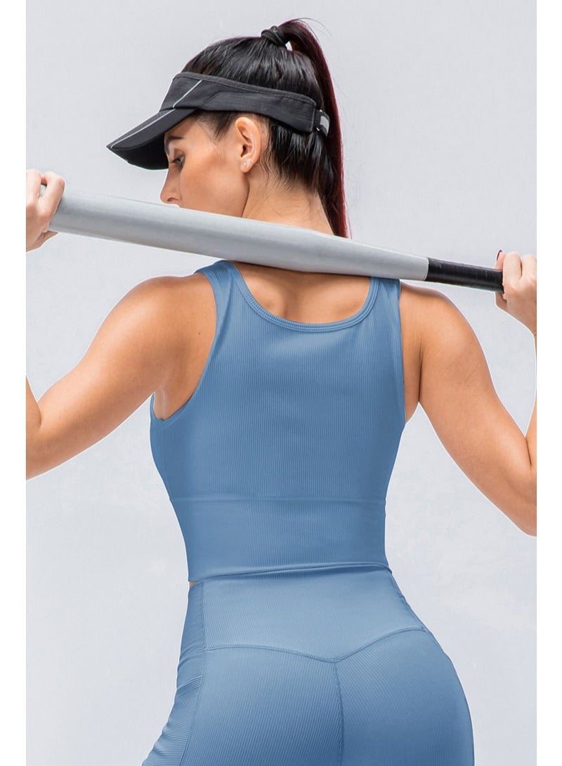 Loquat New women running fitness air tight sexy yoga sports vests  - Image 2