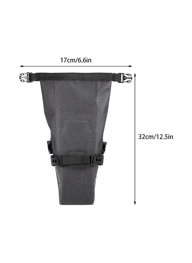 Generic Water Repellent Bike Rear Seat Bag,Bike Pack, Bike Rack Bag Water Repellent Cycling Bike Rear Seat Bag Bike Trunk Cargo Pack Road Bike Carrier Bag  - Image 4