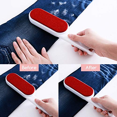kesig® Double-Sided Magic Lint Brush, Electrostatic Cleaning Dust Brush | Lint Remover Travel Brush Pet Hair Remover Brush Reusable Washable Lint Brush Clothes Hair Remover - Image 4