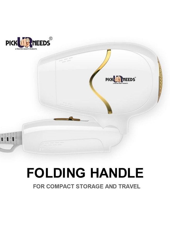 Hair Dryer Punhd002 3500 Watt With Foldable Handle(Gold) - pzsku/Z0D022B6B5E0FE20F35F6Z/45/_/1690523653/2fbb4e12-647f-4c41-9f18-b0f6a9891d4e