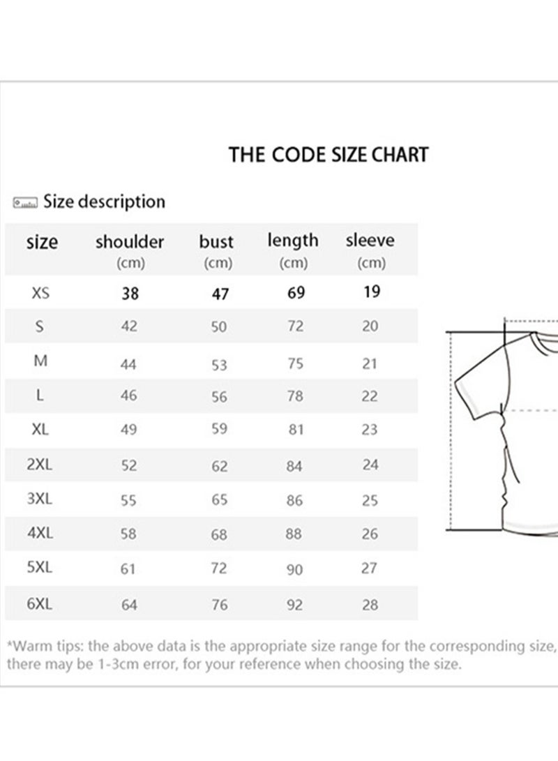 3D Printed T-Shirt Men's High Quality Loose Short Sleeve - Image 2