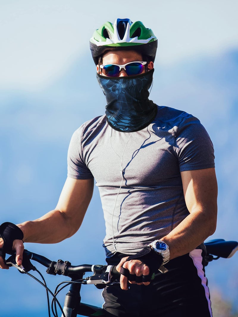 Geyoga 12 Pcs Sun Protection Balaclava for Women Full Face Cover UV Protection Balaclava Ski Mask for Men Outdoor Cycling(Camouflage Style,Camouflage Color) - Image 5