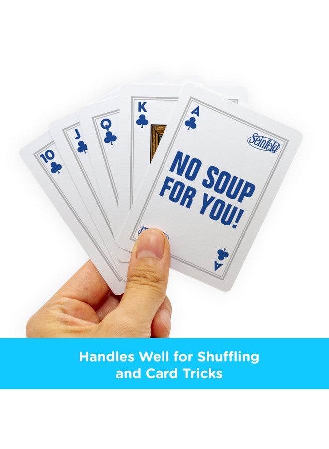 AQUARIUS Seinfeld Playing Cards - Seinfeld Icons Themed Deck of Cards for Your Favorite Card Games - Officially Licensed Seinfeld Merchandise & Collectibles - Image 4