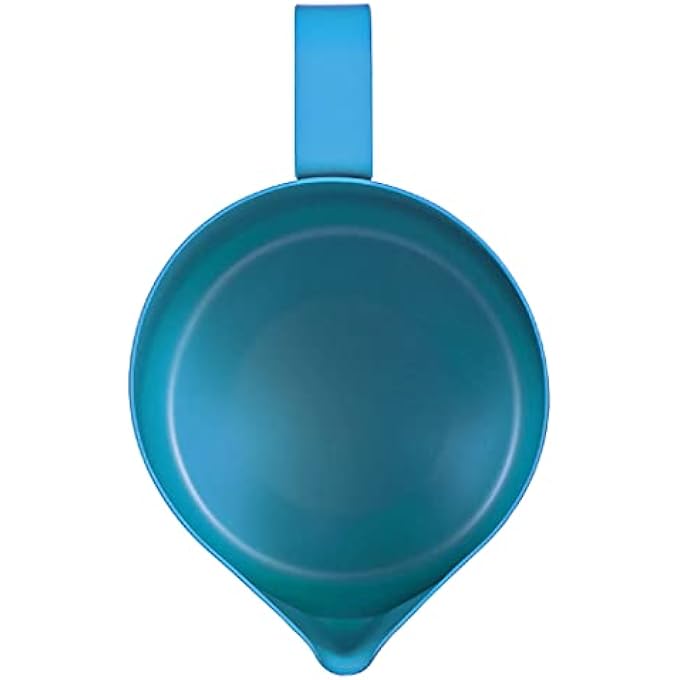 Dianoo Milk Frothing Pitcher Steaming Pitcher Espresso Milk Frothing Pitcher Stainless Steel Coffee Jug Latte Art Cup 600 Ml Blue - Image 5