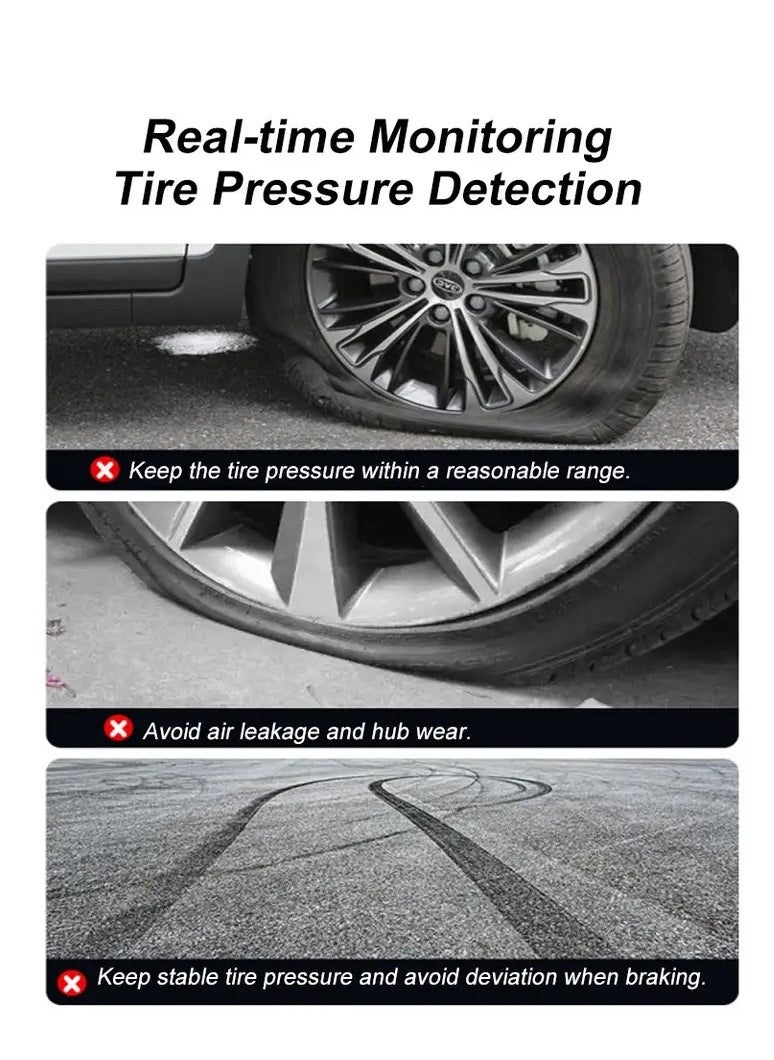 Denx Air Compressor Tire Inflator Pump Car Portable, 150 PSI Fast Inflation with LCD Dual Screen, [Cordless & Strong Power] Electric Tire Pump for Car Tire For Car, Bicycle, Motorcycles, Ball  - Image 2