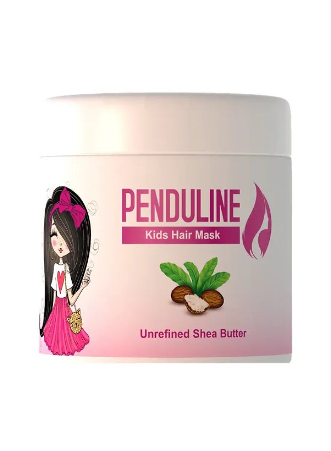 PENDULINE Kids Hair Mask with Unrefined Shea Butter – Deep Nourishing Care for Soft, Smooth Hair  450ml - Image 4