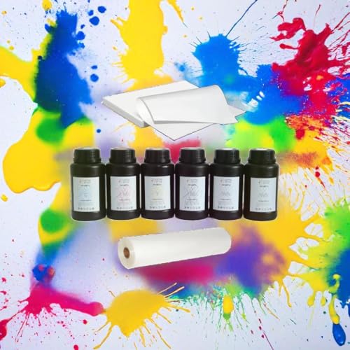 LOTSA. STYLE Premium A3 (11.7 x 100m) UV DTF Ultraviolet Direct to Film AB Film PET Transfer Printing Crystal Label Sticker (A3, B Film) - Image 2