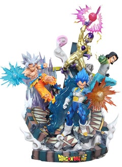 Naruto Dragon Ball Soul Forging Tournament of Power Son Goku Vegeta Frieza No. 17 Model Anime Toys and Ornaments  - Image 2